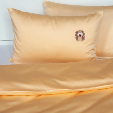 Pískové povlečení do postýlky Ježeček