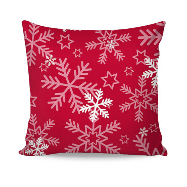 Luxusní bavlněný povlak na polštář Vločky