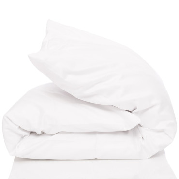 Bílý povlak na polštář 140x40cm z jemné bavlny