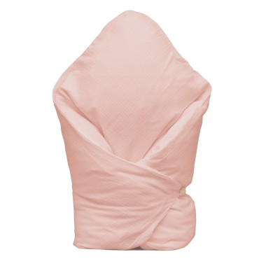 Mušelínový povlak starorůžová světlá 80x80 cm