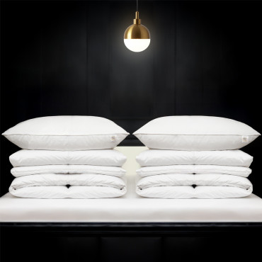 Set COMFORT 2x péřový polštář, 2x péřová přikrývka
